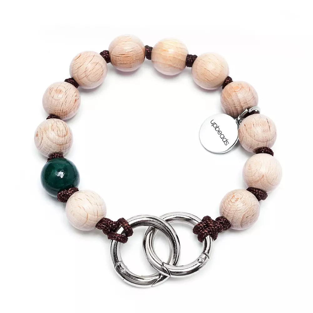 WOODY BROWN MINI PENDANT MINI UPBEADS WOODY BROWN MINI