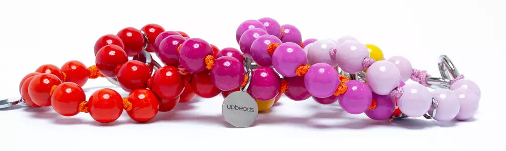 various mini upbeads keychain cellphone chain love pink berry rosie tapuz orange