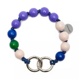 upbeads lilli lilly lily lili MINI LILA Schlüsselkette keyholder Handykette Holzperlenkette Holzperlen cellphone chain keychain wooden bead chain