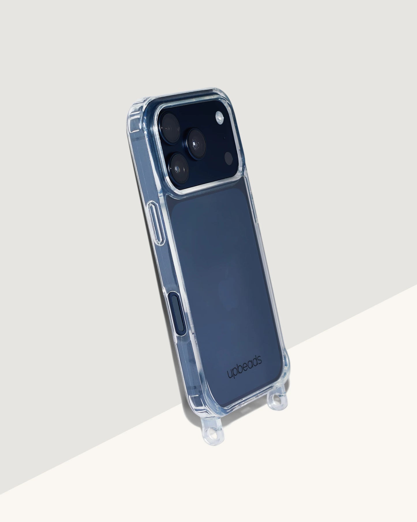 COQUES TRANSPARENTES POUR TÉLÉPHONE PORTABLE iPHONE avec œillets