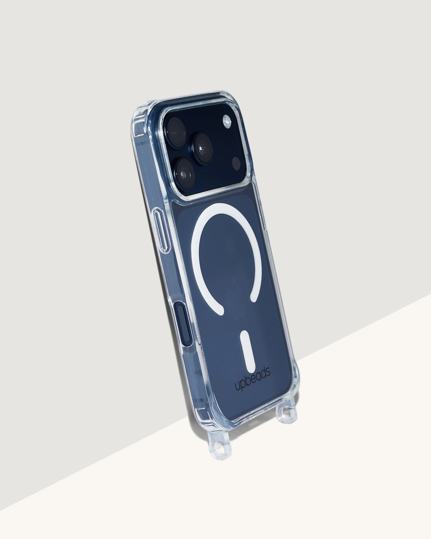 COQUES TRANSPARENTES POUR TÉLÉPHONE PORTABLE iPHONE avec œillets