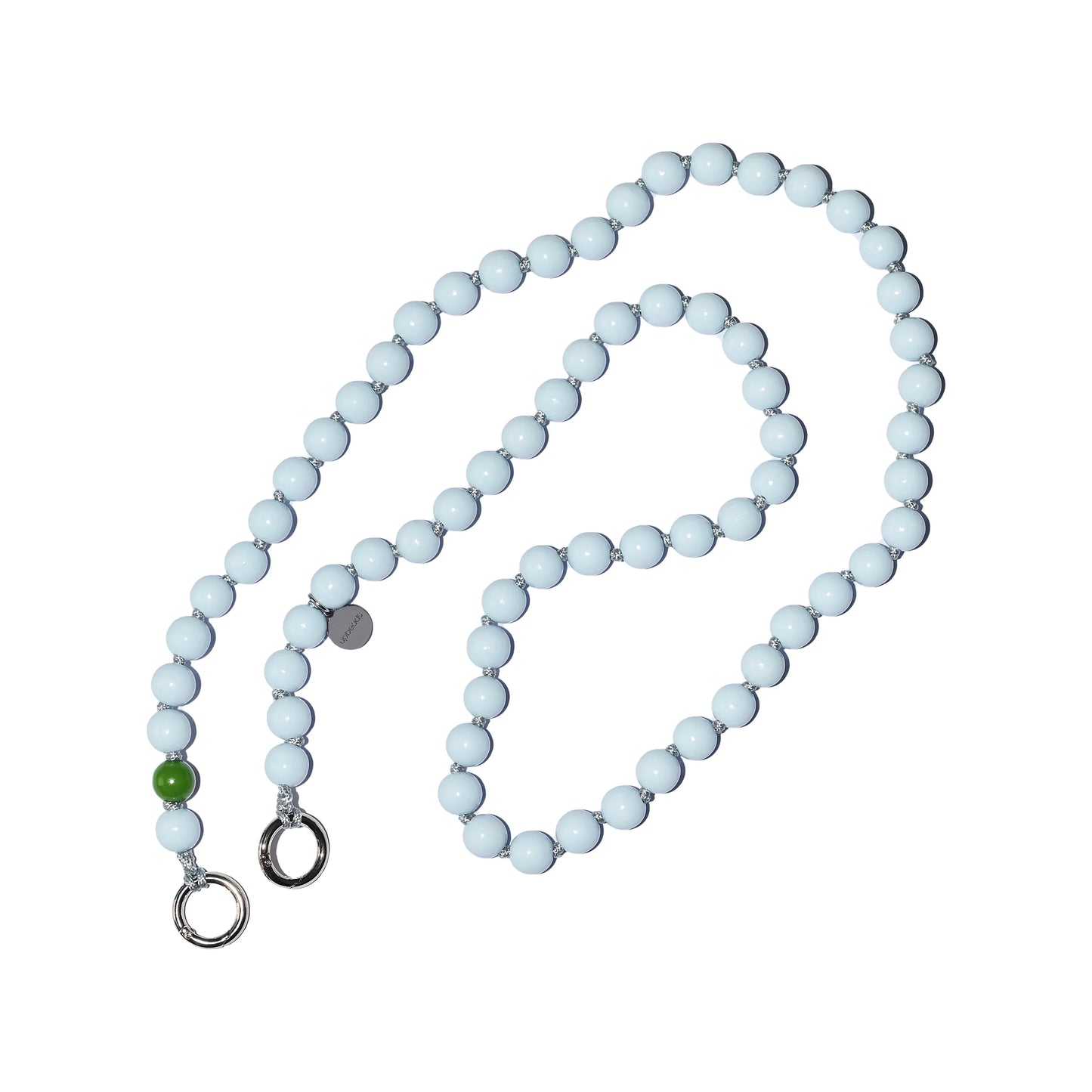 upbeads cloudy crossbody pastel light blue