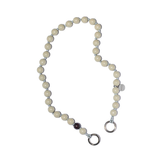 product picture upbeads shortie in greige on white background