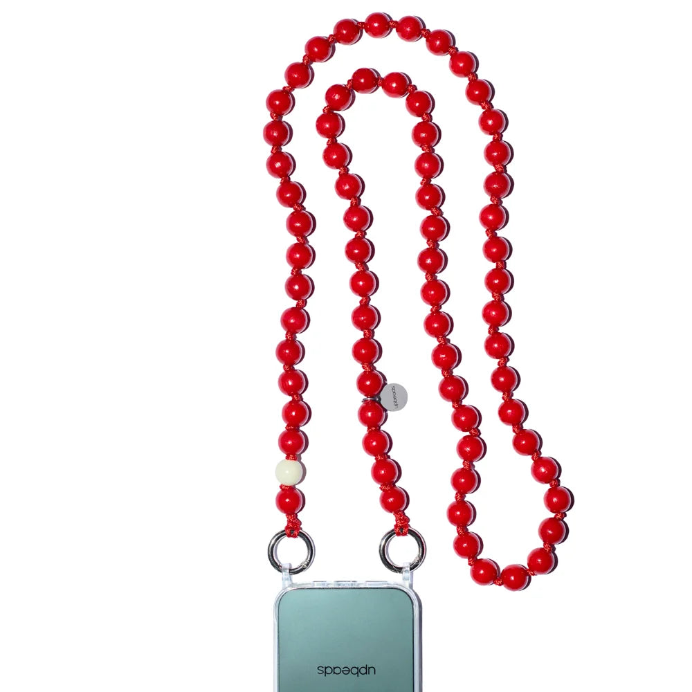 SIMPLY RED MIDI cell phone chain / key chain