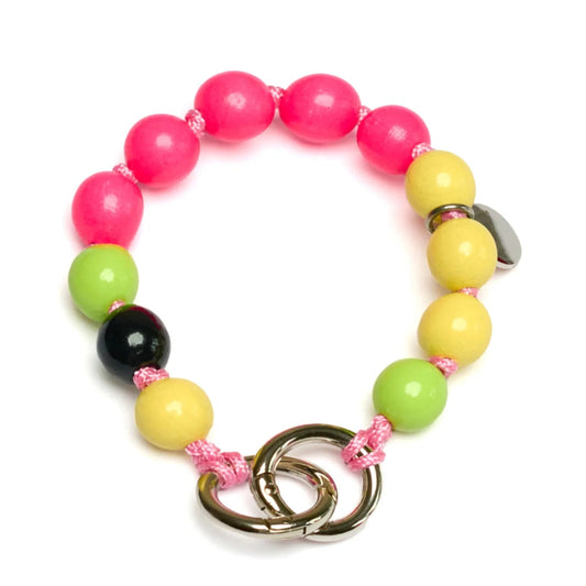 upbeads mini 22cm flashdance neon pink gelb lime limetten gruen