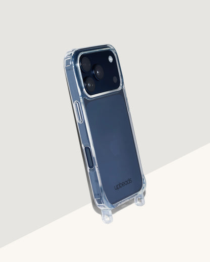 COQUES TRANSPARENTES POUR TÉLÉPHONE PORTABLE iPHONE avec œillets