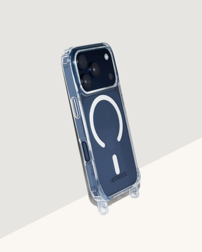 TRANSPARENT iPHONE CELL PHONE CASES with Eyelets