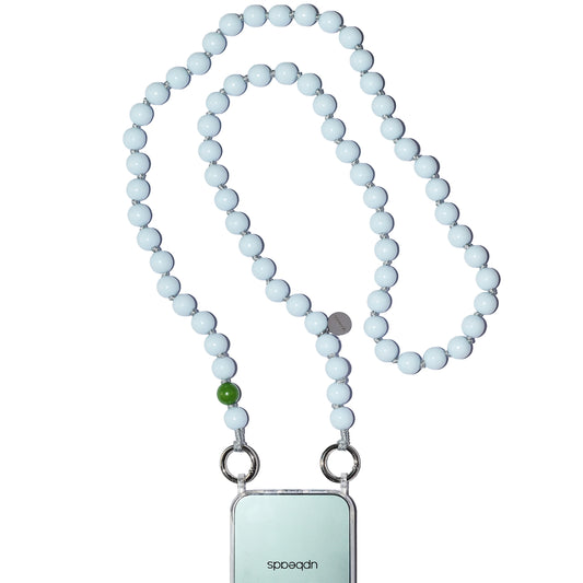 cloudy upbeads crossbody attached to an phone case