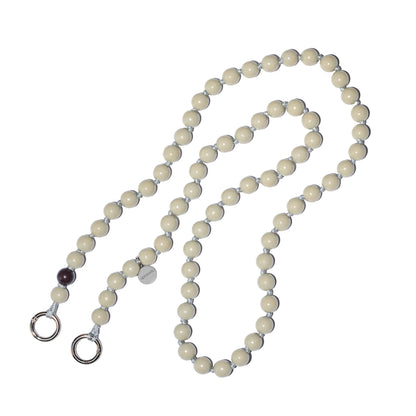 earl grey product picture grey beads with 1 dark brown signature bead upbeads