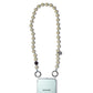 upbeads earl grey shortie as cellphone chain