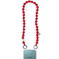 SIMPLY RED SHORTIE cell phone chain