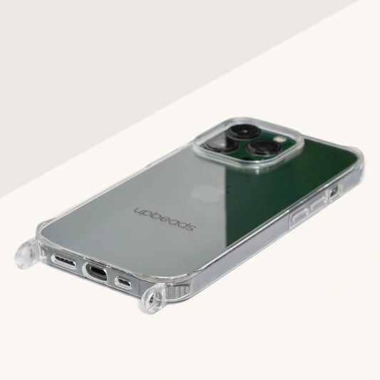 TRANSPARENT iPHONE CELL PHONE CASES with Eyelets