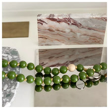 Load image into Gallery viewer, OLIVE SHORTIE cell phone chain SHORTIE UPBEADS on textures
