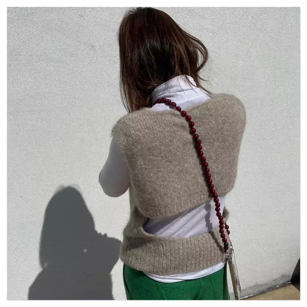 upbeads crossbody chimney wearing on jungsaron korea from the back