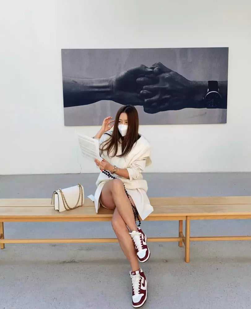 upbeads crossbody on influencer missohn korea 120cm sustainable accessory