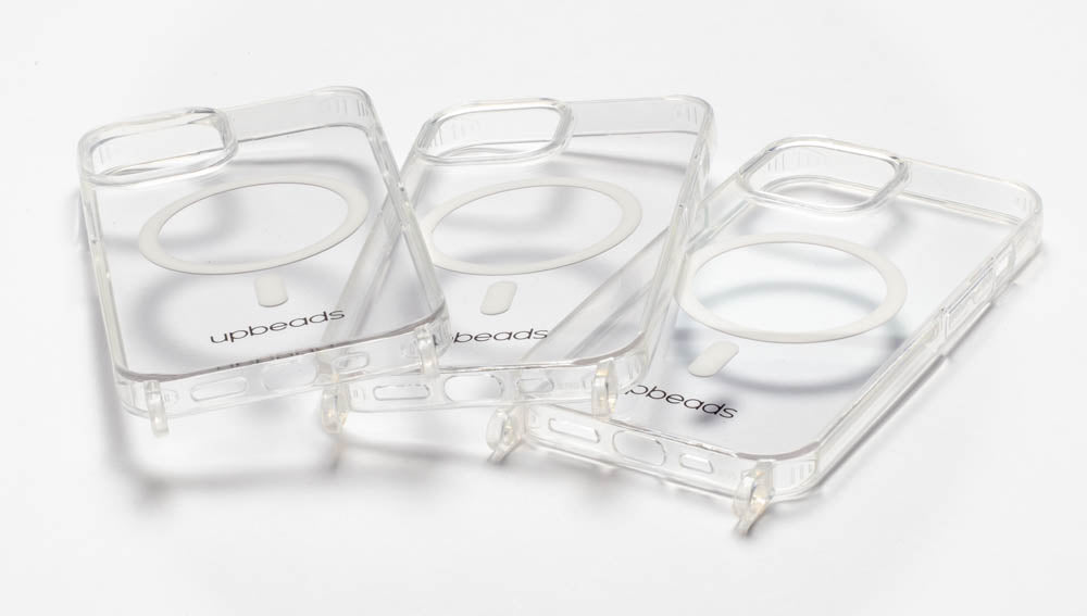 TRANSPARENT iPHONE CELL PHONE CASES with Eyelets