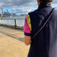 PURPLELY cell phone chain CROSSBODY UPBEADS new york city