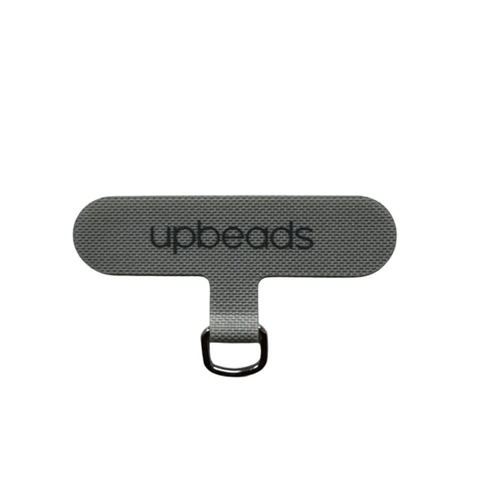light Gray adapter for phone case with 'upbeads' branding on a white background