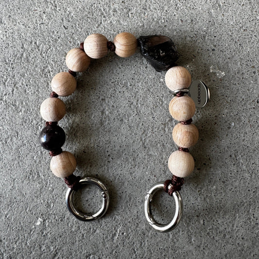 soulbeads mini with smokey quarz crystal 